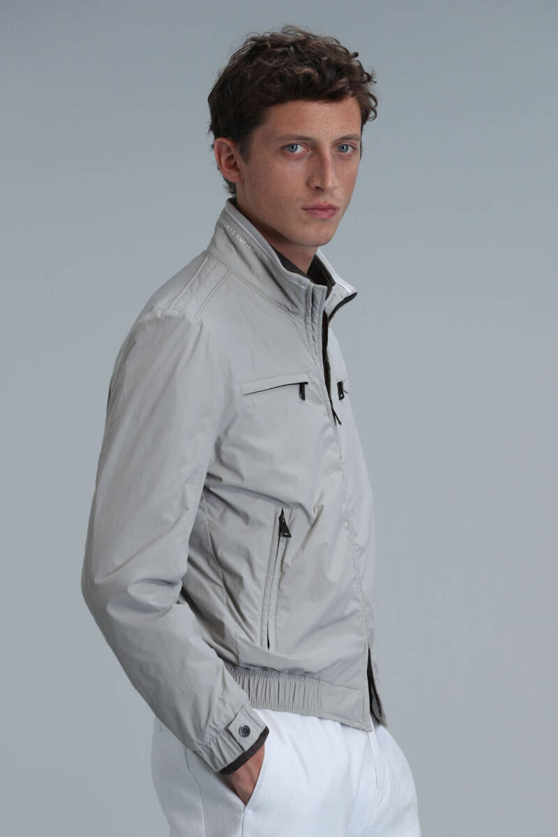 Stephan Мужское Пальто Серое - 3