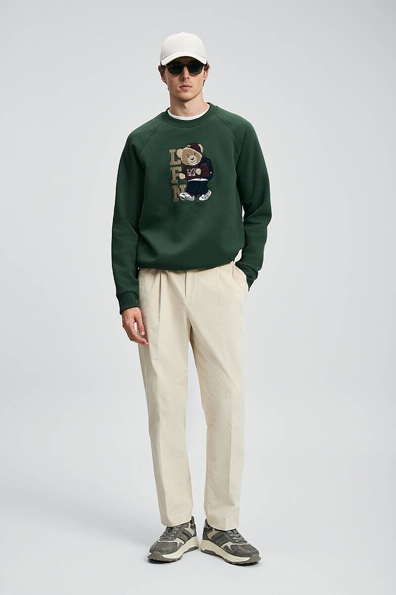 Storm Erkek Sweatshirt Çimen Yeşili - 1