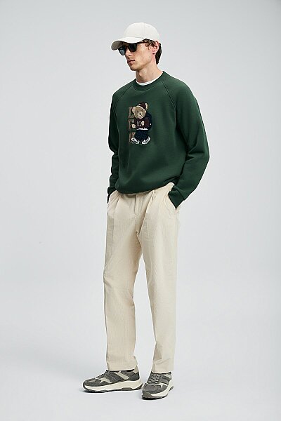 Storm Erkek Sweatshirt Çimen Yeşili - 2