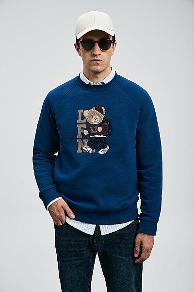 Storm Erkek Sweatshirt Saks 