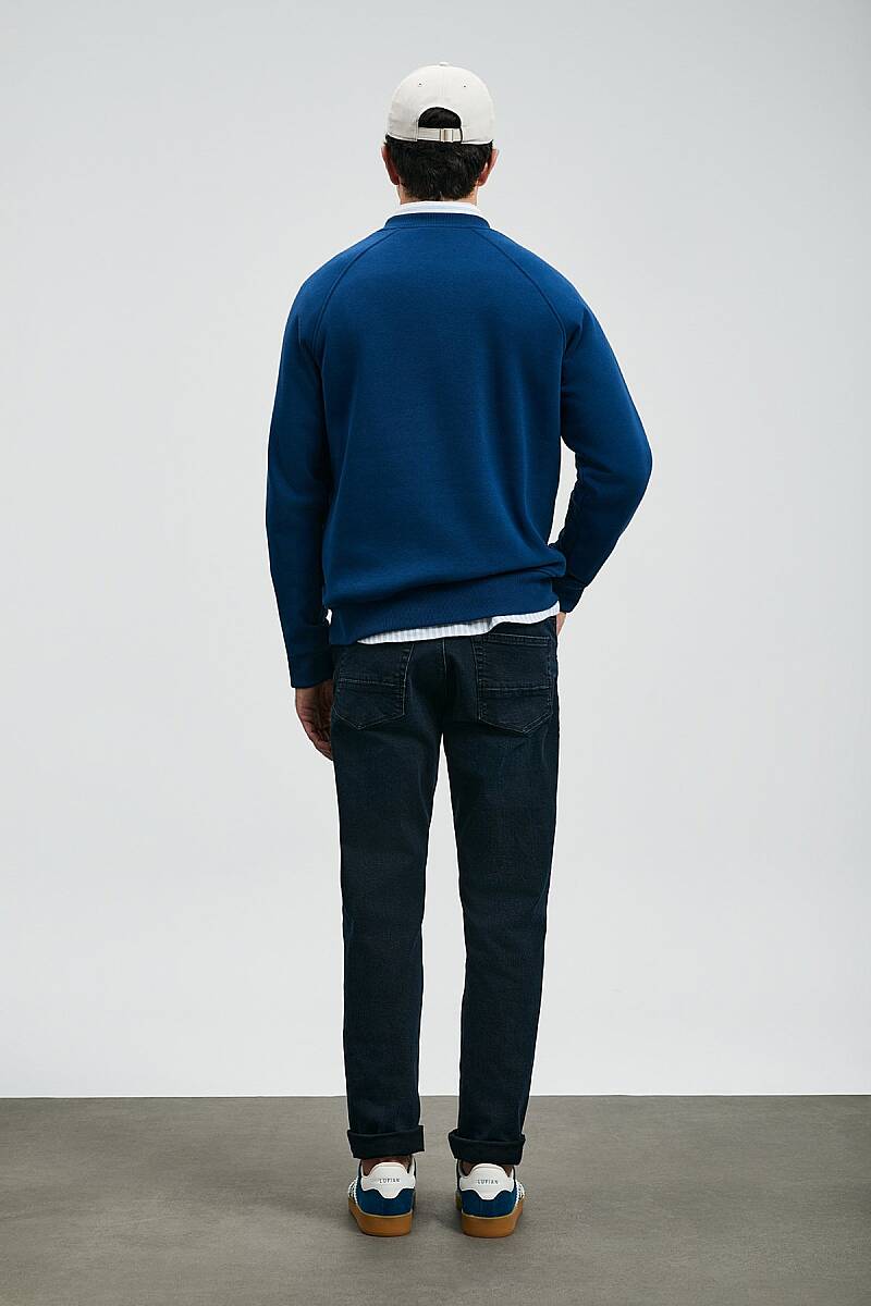 Storm Erkek Sweatshirt Saks - 6