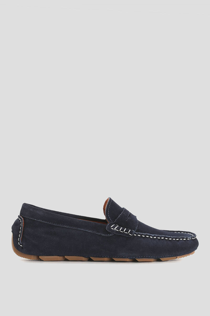 Stroll Men's Leather Loafer Shoes