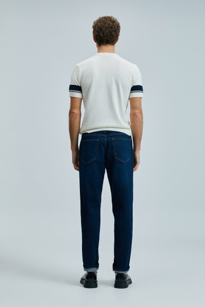 Ted Erkek Pamuklu Kazak Kırık Beyaz - 5