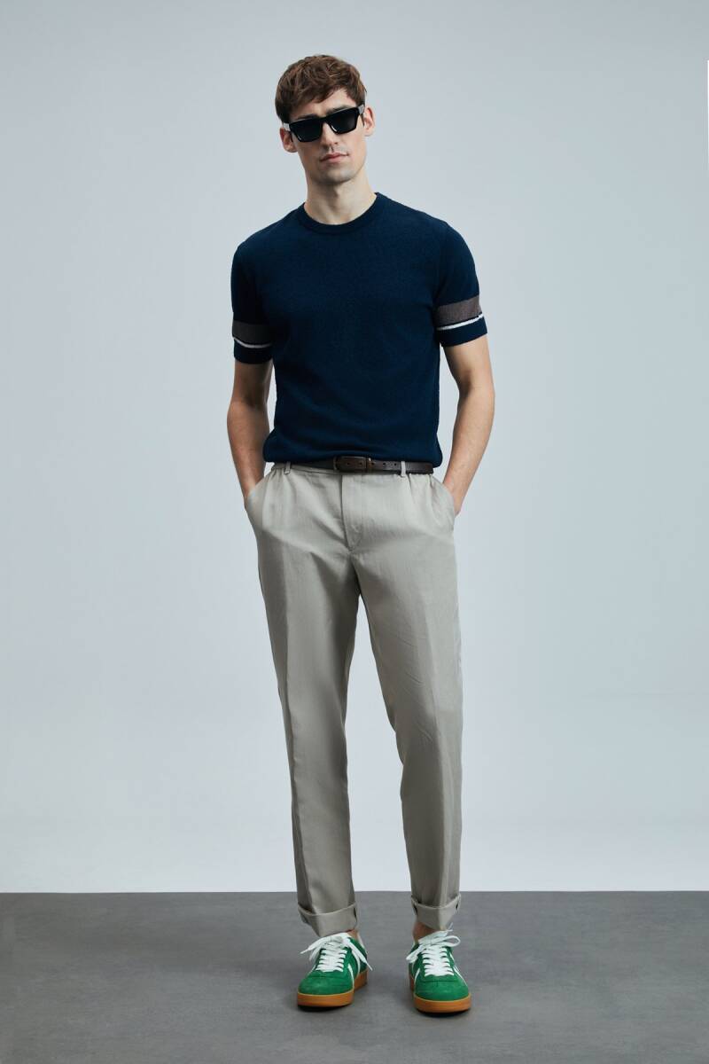 Ted Erkek Pamuklu Kazak Lacivert - 2