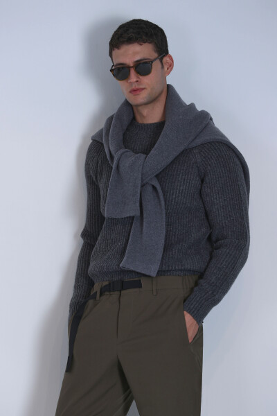 Terra Men's Sweater Anthracite 