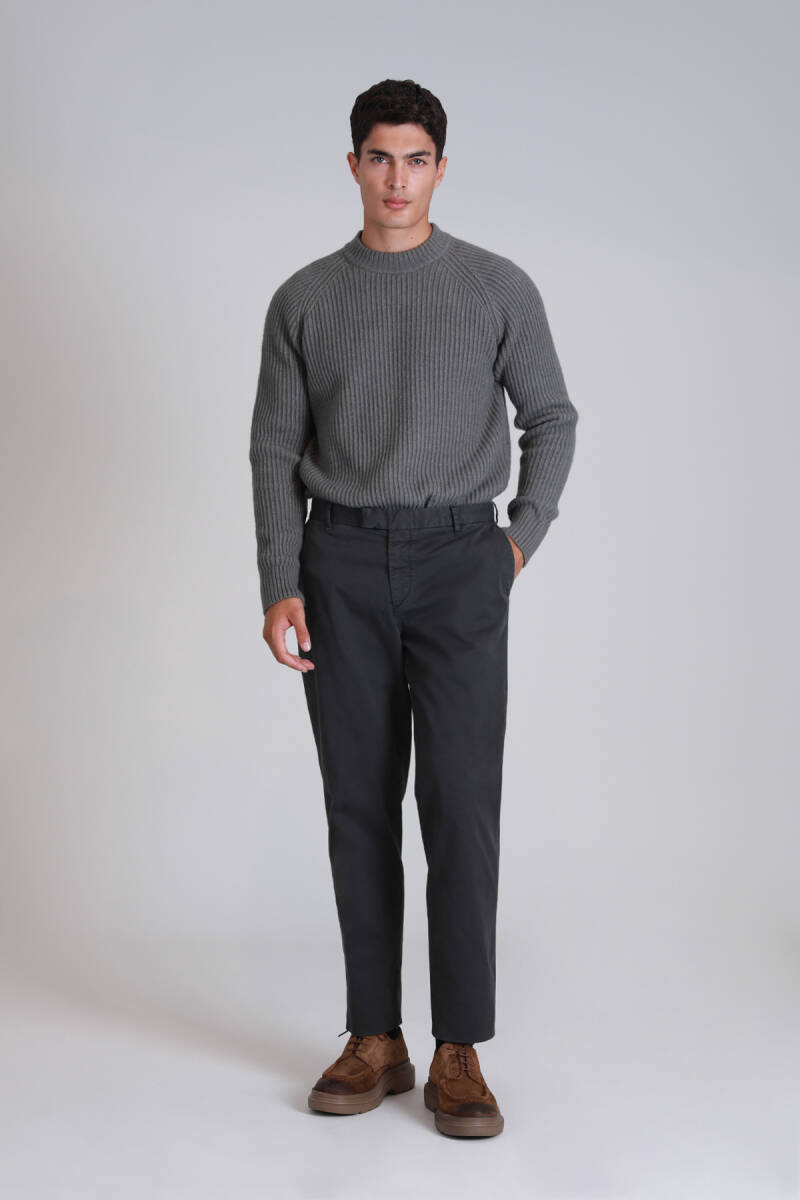 Terra Men's Sweater Smoke Green - 2