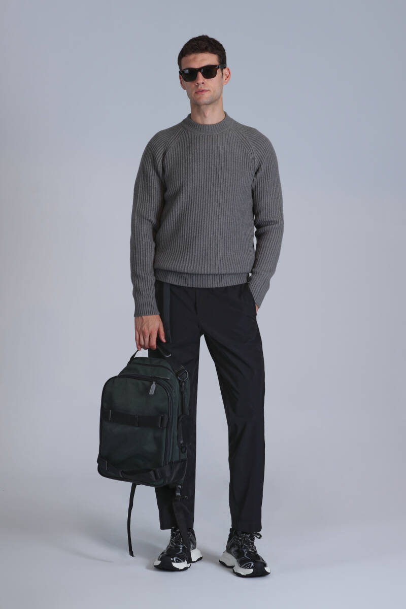 Terra Men's Sweater Smoke Green - 4