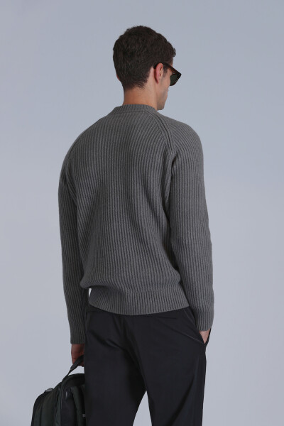 Terra Men's Sweater Smoke Green - 6