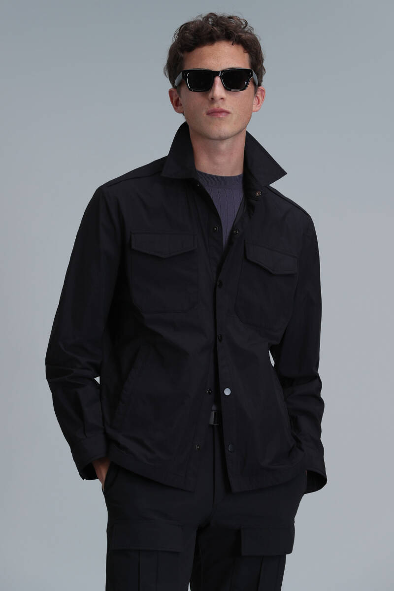 Terry Men's Coat Black - 1
