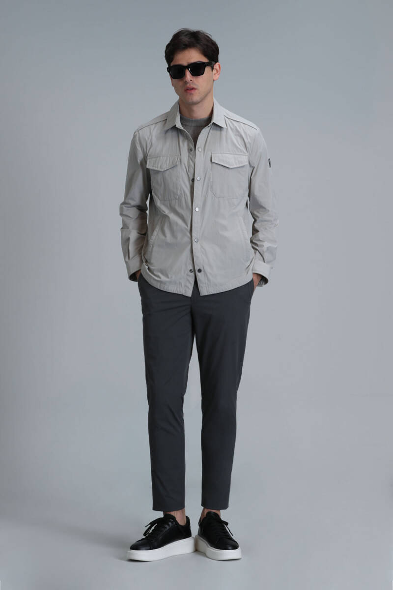 Terry Men's Coat Gray - 2