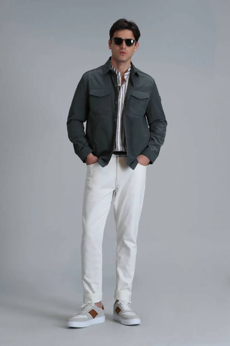 Terry Men's Coat Green - 2