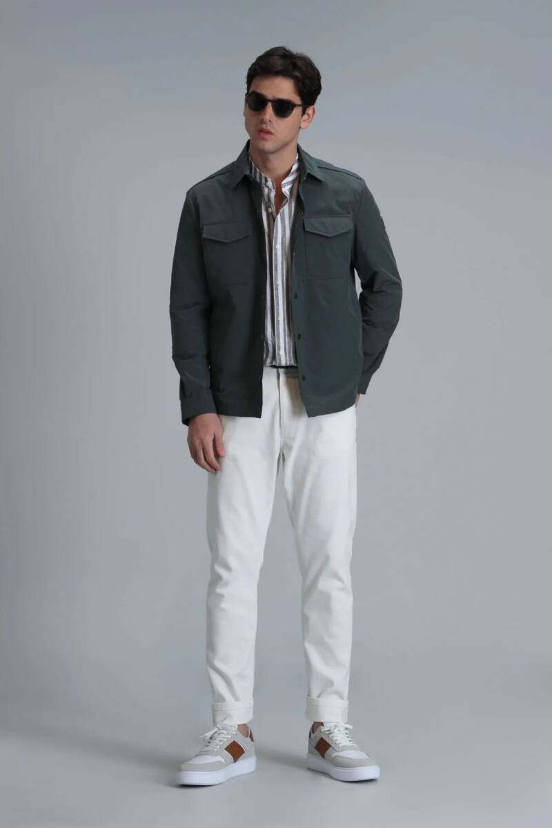 Terry Men's Coat Green - 3