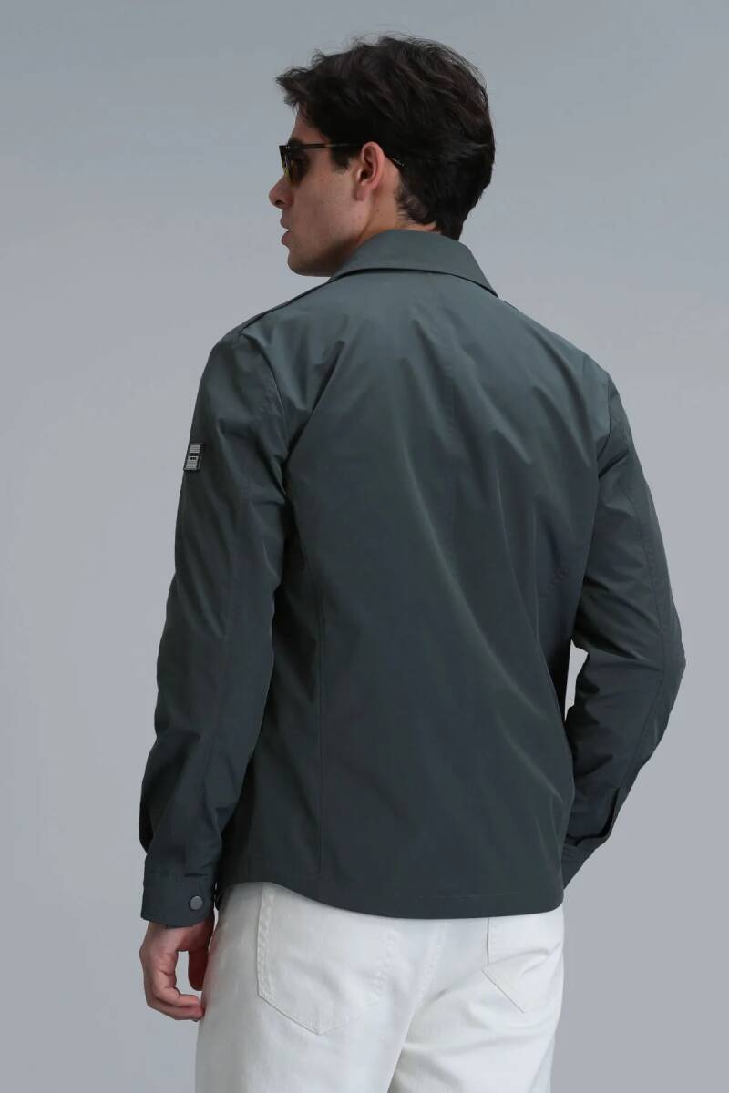 Terry Men's Coat Green - 5