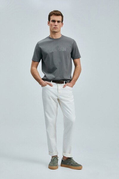 Thınk Modern Grafik T- Shirt Koyu Yeşil 