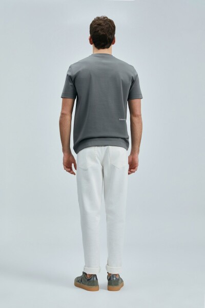 Thınk Modern Grafik T- Shirt Koyu Yeşil - 6