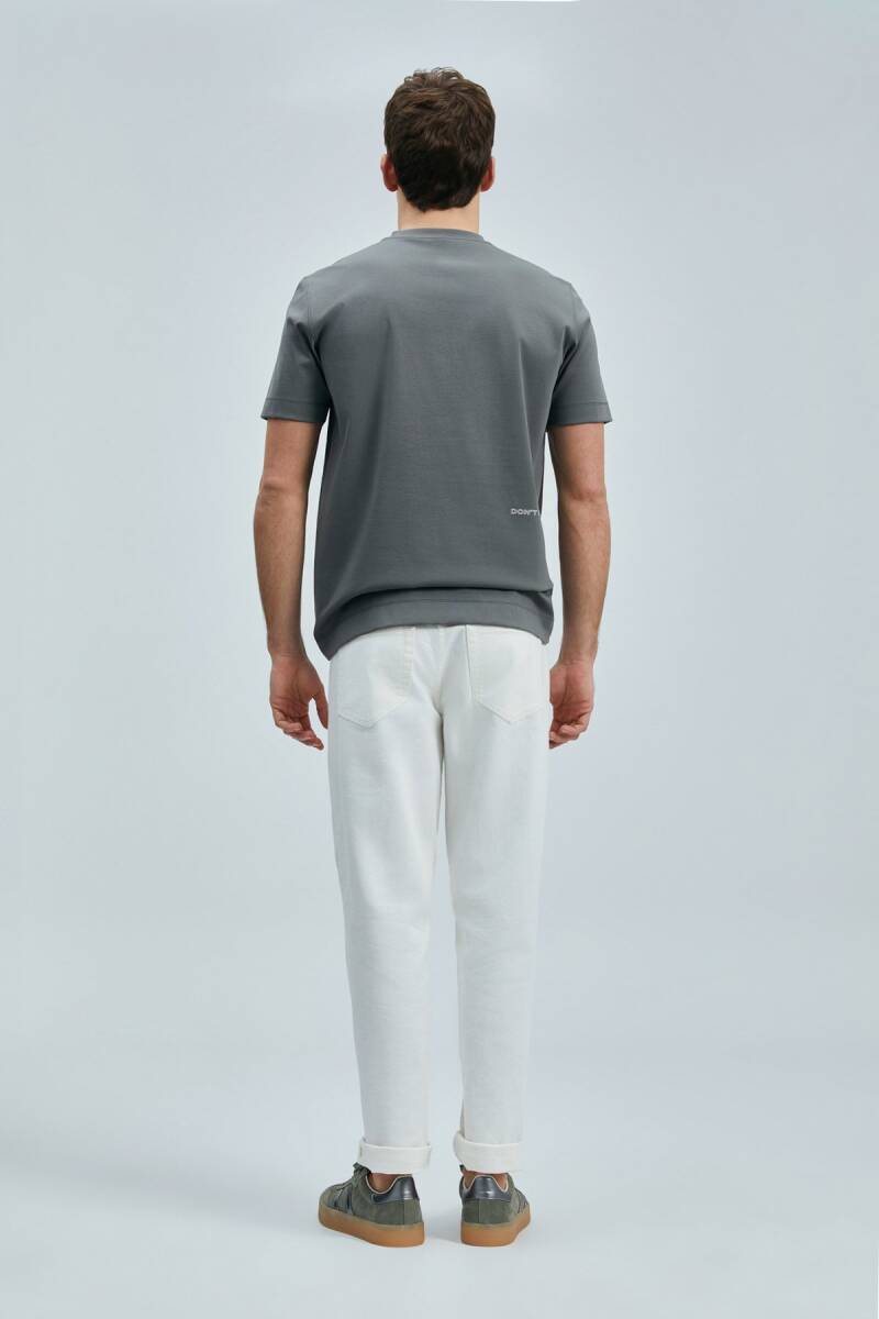 Thınk Modern Grafik T- Shirt Koyu Yeşil - 6