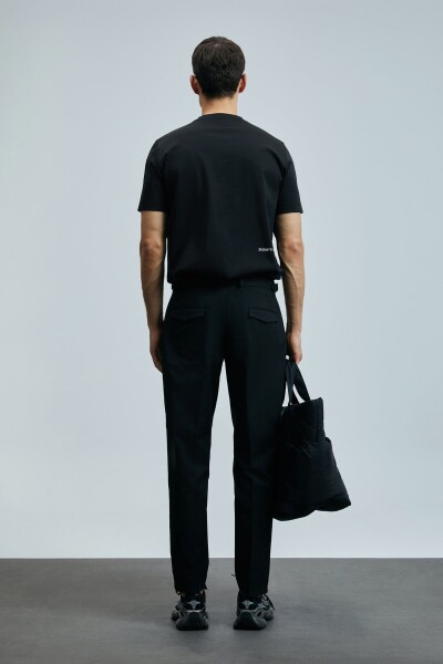 Thınk Modern Grafik T- Shirt Siyah - 6