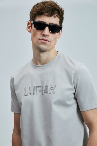 Thınk Modern Grafik T- Shirt Taş - 3