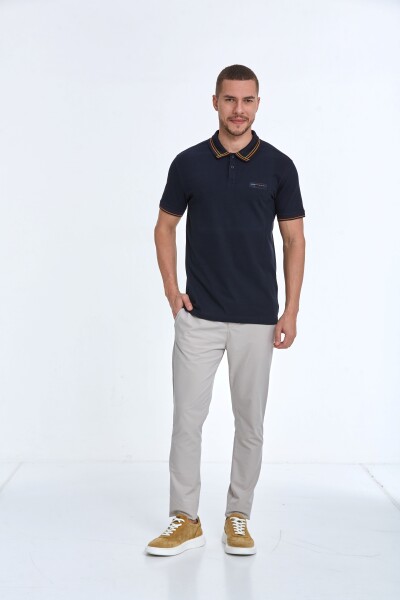 Thomas Polo Men's T-Shirt Navy Blue - 2
