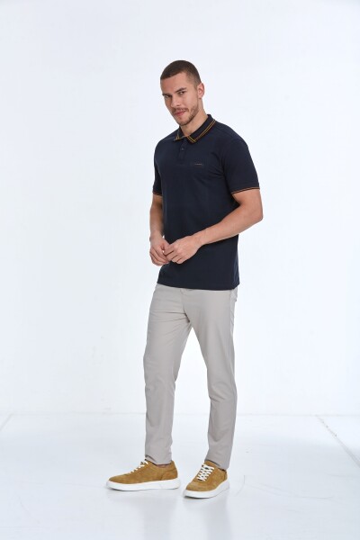 Thomas Polo Men's T-Shirt Navy Blue - 3