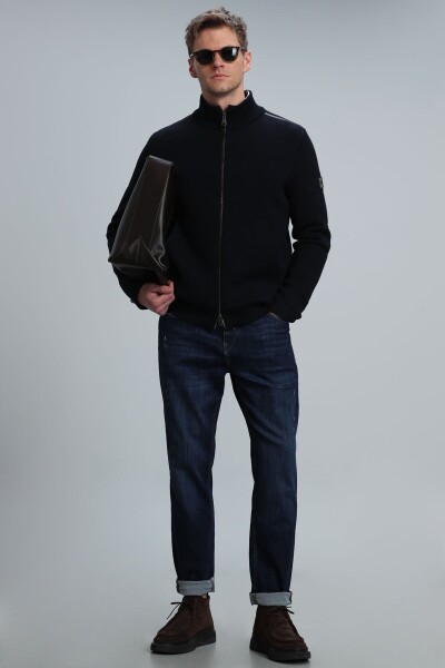 Thor Smart Jean Erkek Pantolon Regular Fit Mavi - LUFIAN