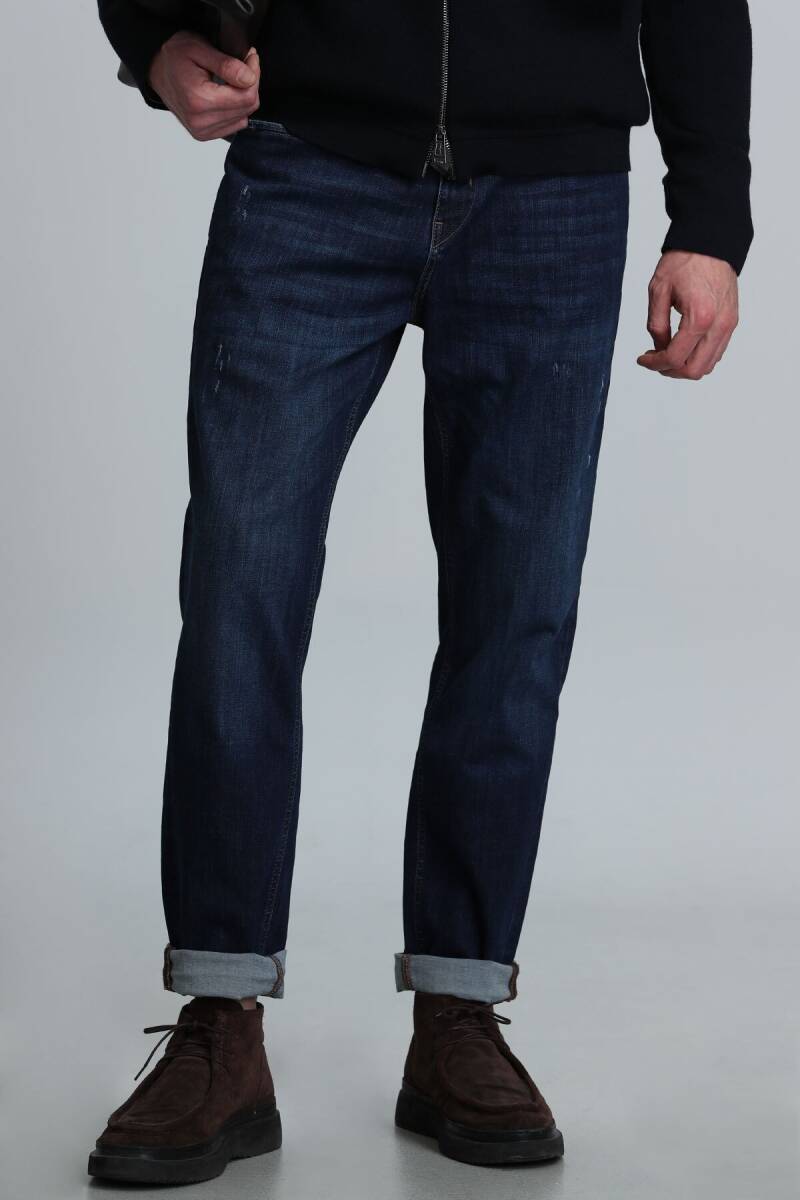 Thor Smart Jean Erkek Pantolon Regular Fit Mavi - 2