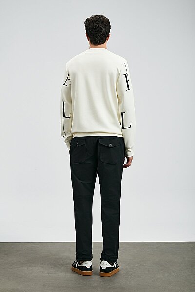 Tıffany Erkek Sweatshirt Kırık Beyaz - 6