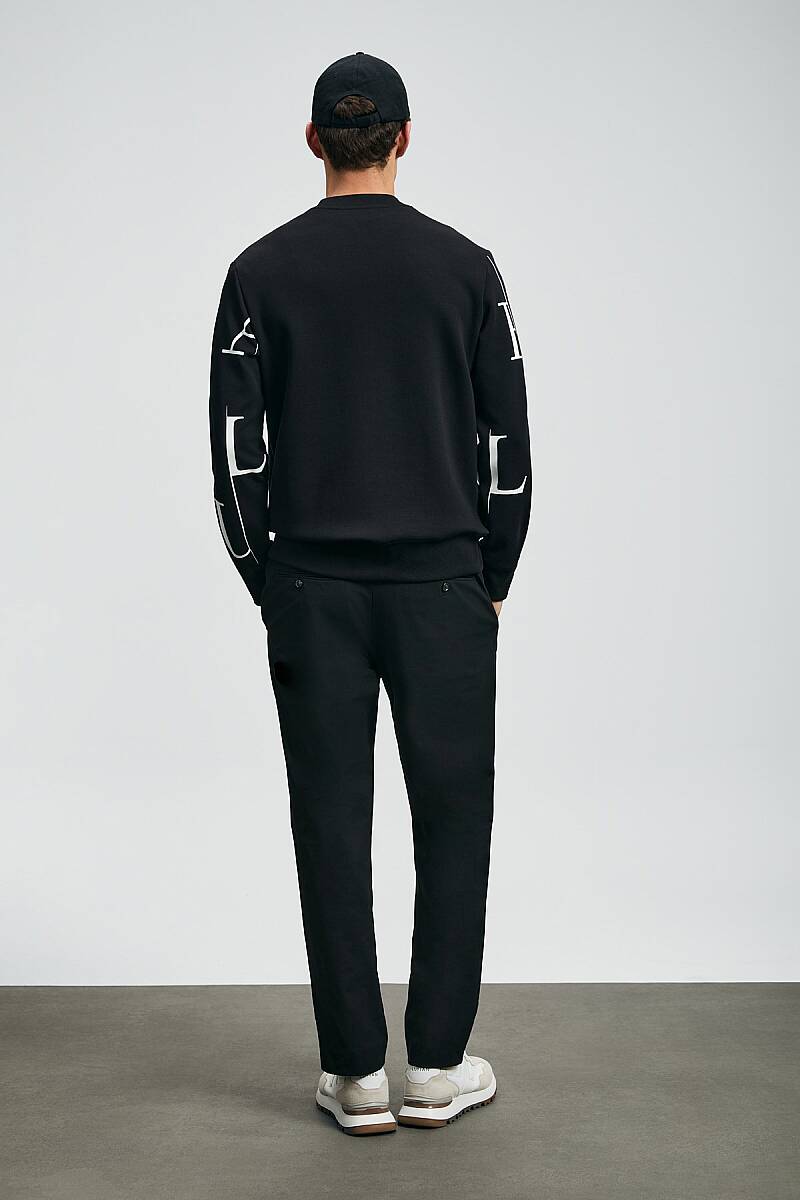 Tıffany Erkek Sweatshirt Siyah - 6