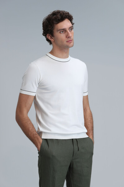 Tıno Men's Sweater Ecru 