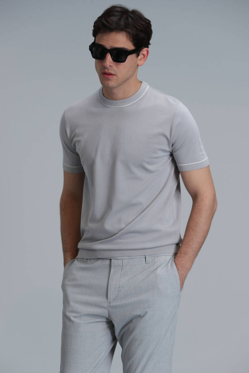 Tıno Men's Sweater Stone - 3