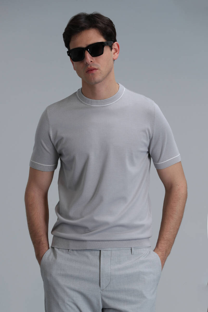 Tıno Men's Sweater Stone - 5