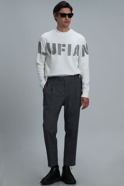Todillo Erkek Sweatshirt Kırık Beyaz - 2