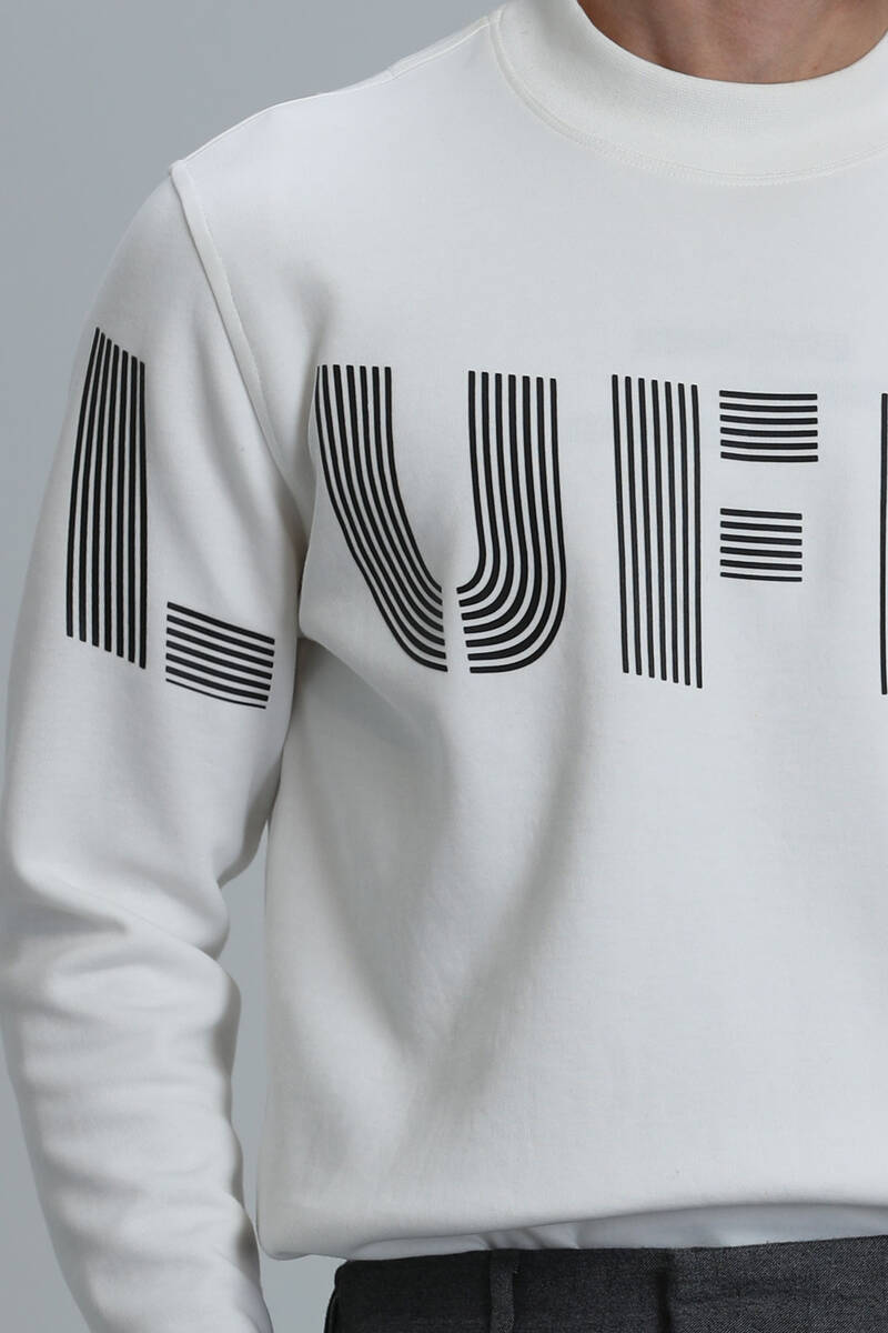 Todillo Erkek Sweatshirt Kırık Beyaz - 3