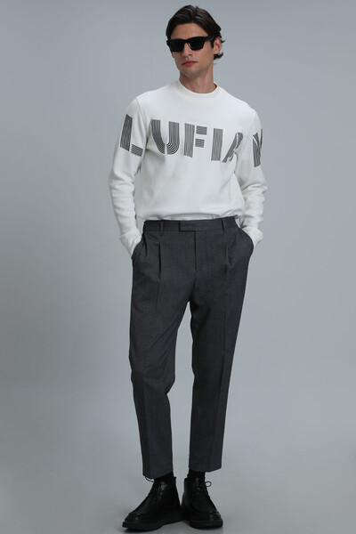 Todillo Erkek Sweatshirt Kırık Beyaz - 4