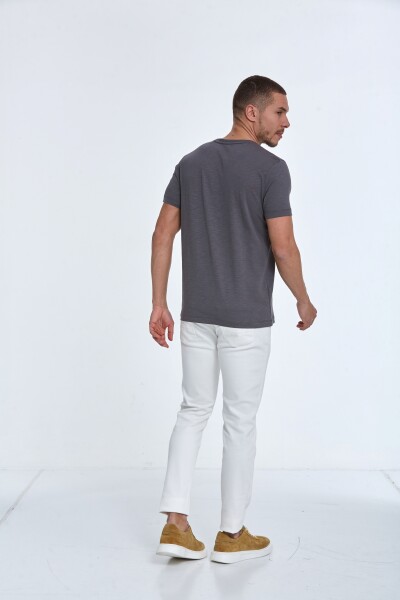 Tom Printed Men's T-Shirt Anthracite - 5