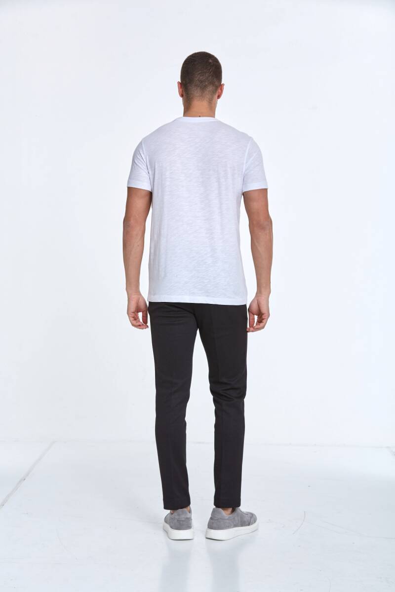 Tom Printed Men's T-Shirt White - 5