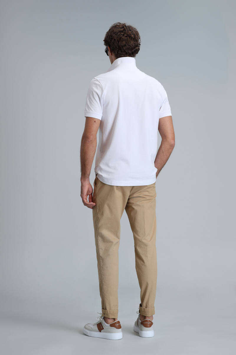Tom Smart Men's Slim Fit Chino Pants Camel Hair - 6
