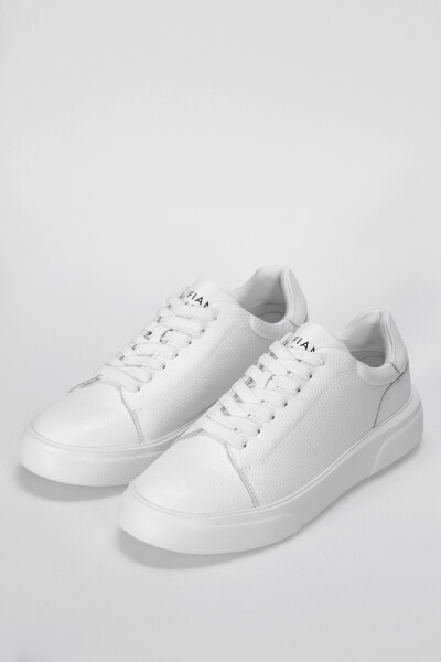 Tommy Erkek Sneaker Ayakkabı Beyaz - 4