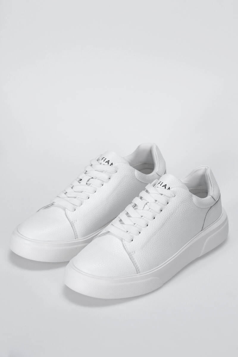 Tommy Erkek Sneaker Ayakkabı Beyaz - 4