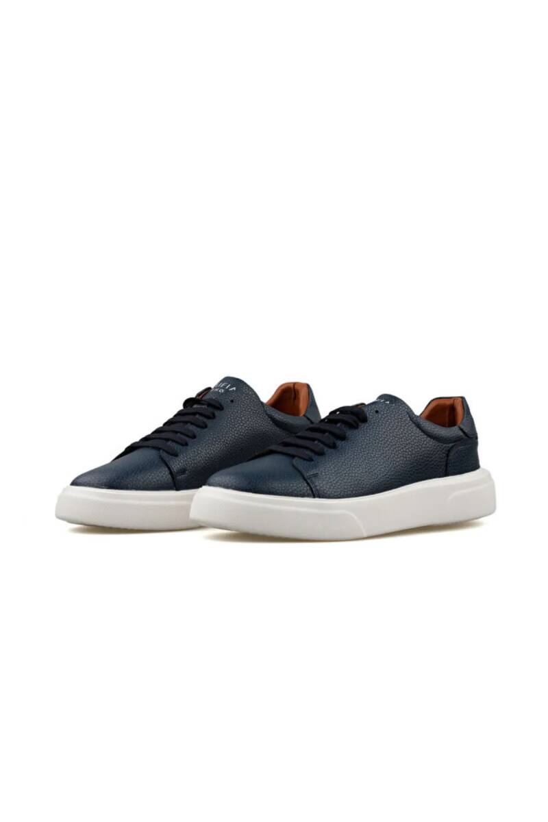 Tommy Erkek Sneaker Ayakkabı Lacivert - 3