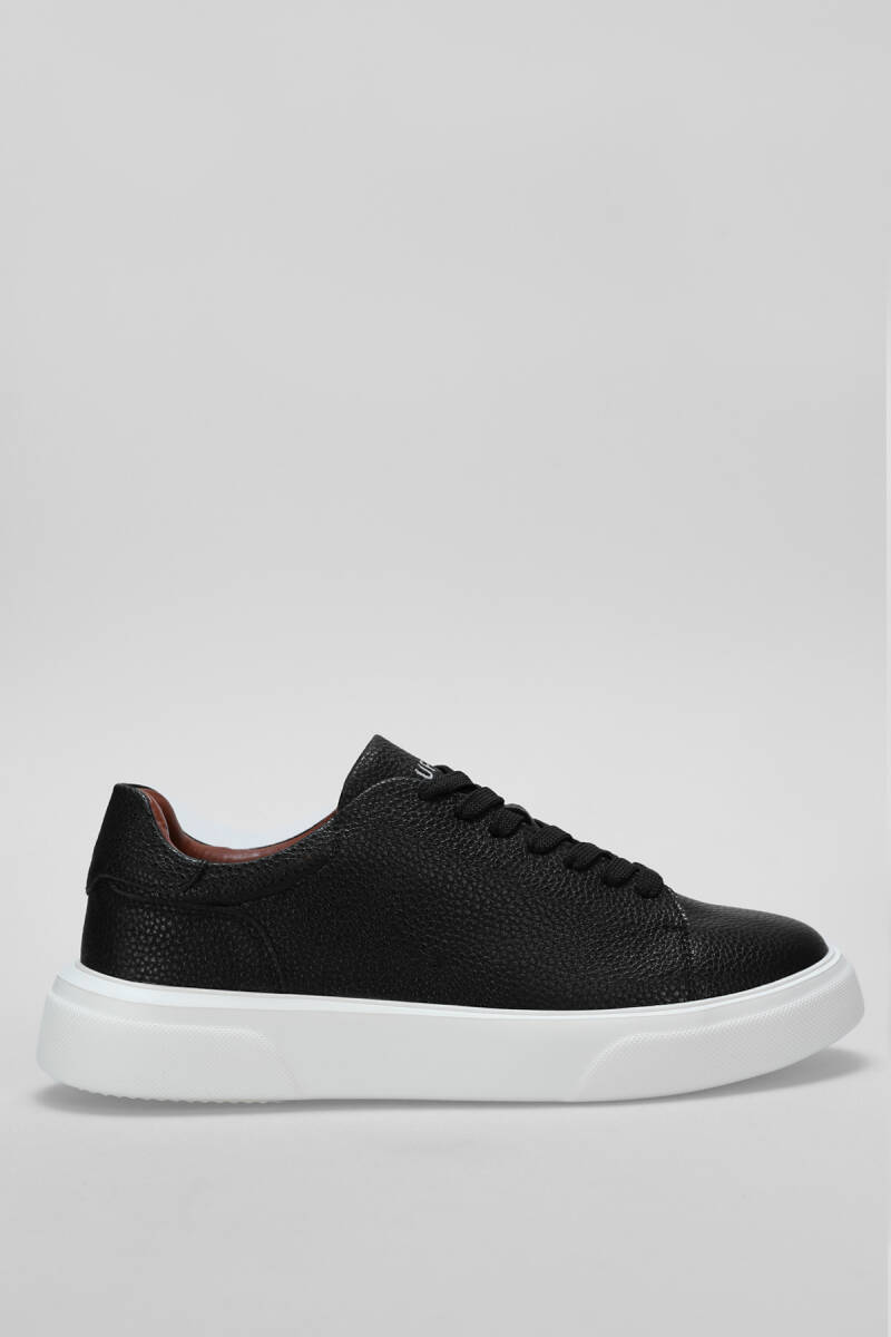 Tommy Erkek Sneaker Ayakkabı Siyah - 1