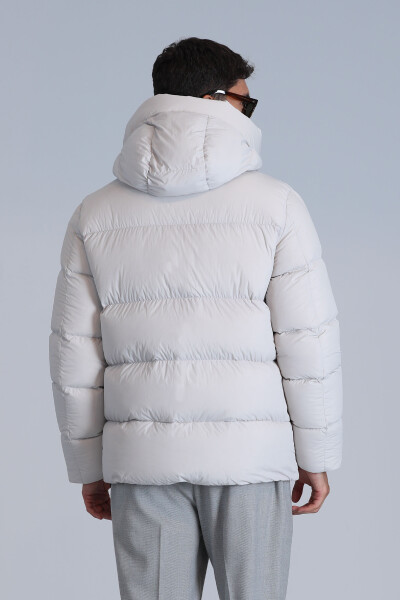 Tommy Goose Down Men's Jacket Stone - 6