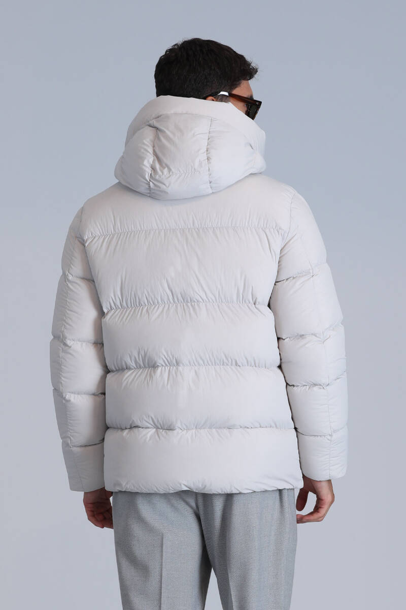 Tommy Goose Down Men's Jacket Stone - 6