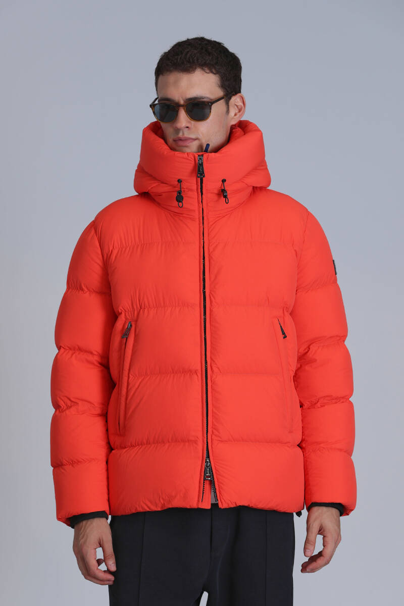 Tommy Goose Down Men's Jacket Orange - 5