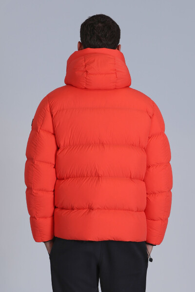 Tommy Goose Down Men's Jacket Orange - 6