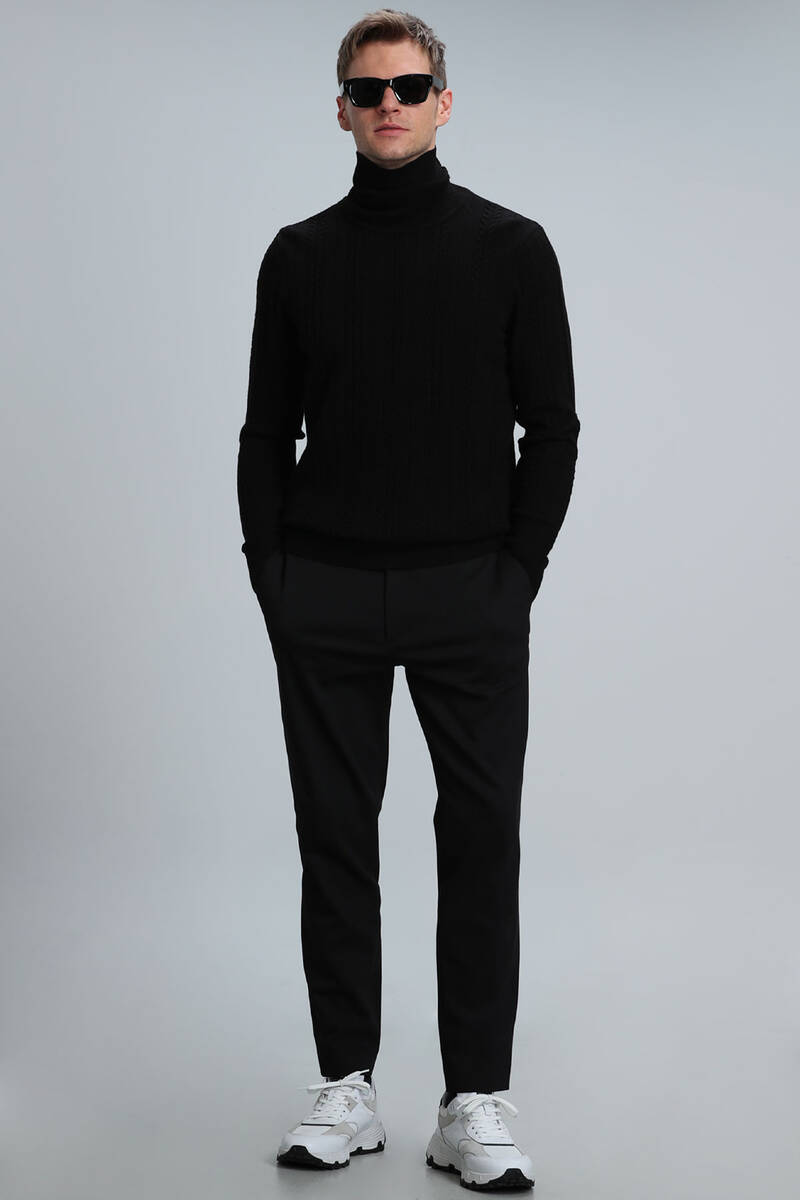 Tony Men's Sweater Black - 3
