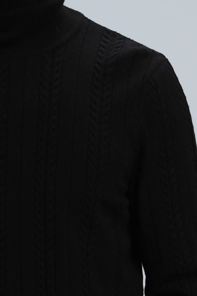 Tony Men's Sweater Black - 4