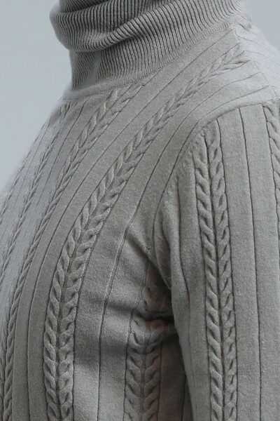 Tony Men's Sweater Light Gray - 3