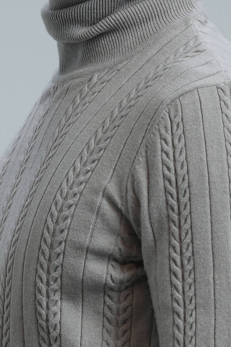 Tony Men's Sweater Light Gray - 3