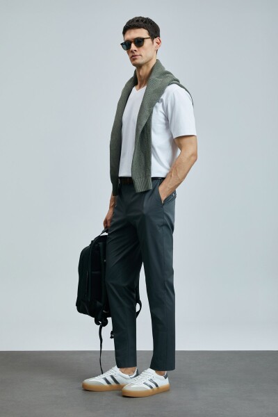 Tuna Modern Grafik T- Shirt Beyaz - LUFIAN (1)